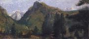 Arthur Bowen Davies Mountain Beloved of Spring USA oil painting artist